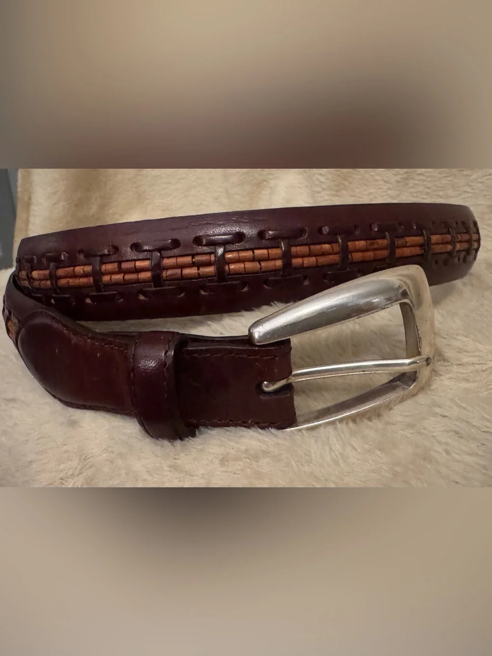 Like New Women’s Brighton Leather Belt Size 38